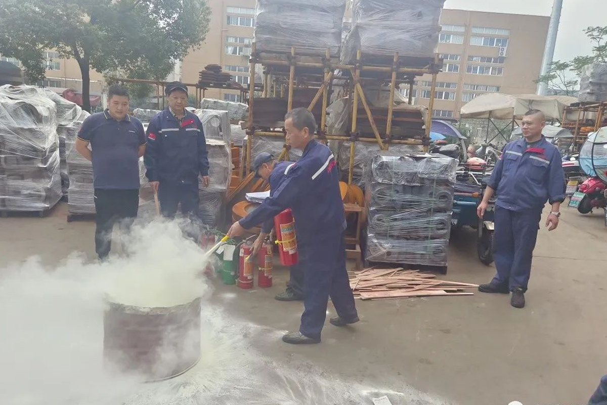 “關(guān)注消防，平安你我” 恒齒消防演練活動(dòng)